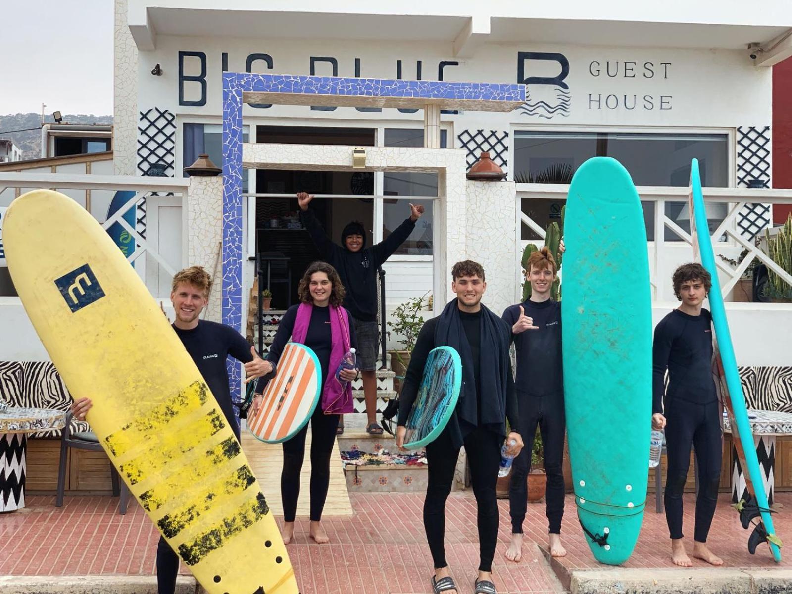 Big Blue Guest House Imsouane Esterno foto
