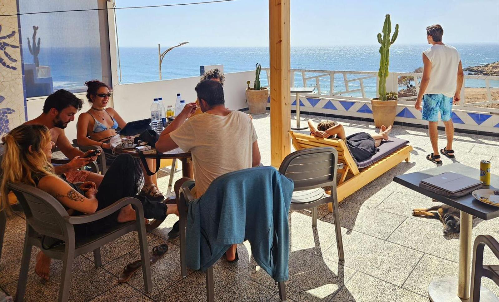 Big Blue Guest House Imsouane Esterno foto